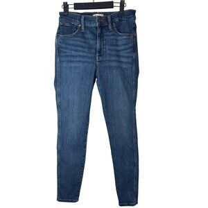 Madewell High-Rise Size 29 Skinny Jeans Blue Denim Womens